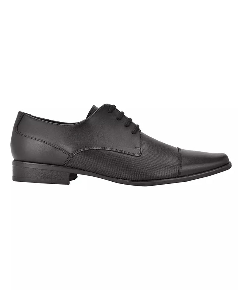 Men'S Bram Lace up Cap-Toe Leather Dress Shoes