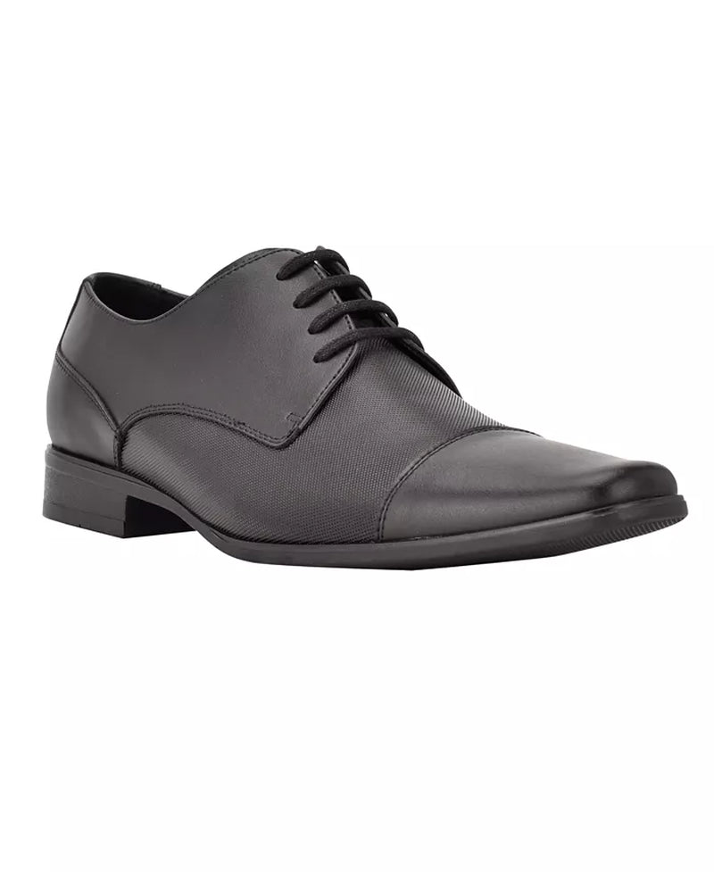 Men'S Bram Lace up Cap-Toe Leather Dress Shoes