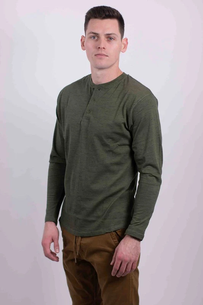 Long Sleeves Henley T-Shirt